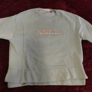 Parasuco fleece crew neck top